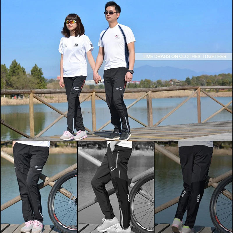 Rockbros Cycling Pants Men Women Reflective Breathable