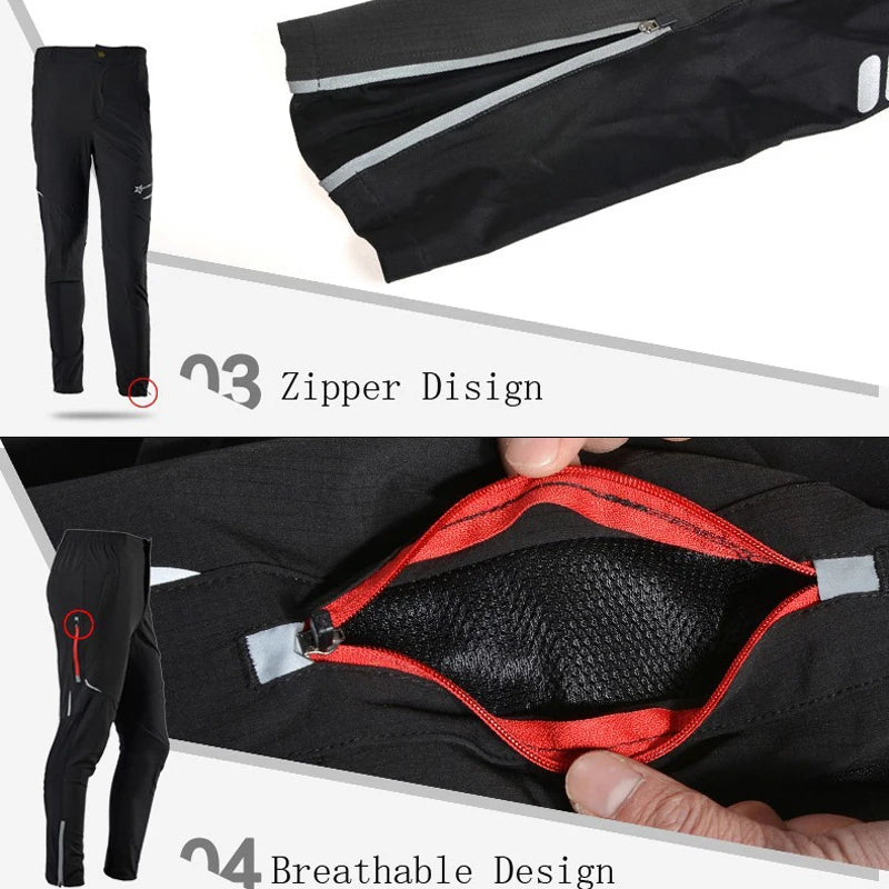 Rockbros Cycling Pants Men Women Reflective Breathable