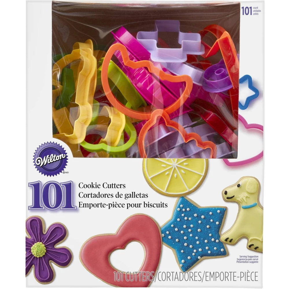 Cookie Tools 101 Piece Cookie Cutter Set Animal Shapes