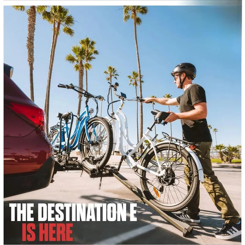Hign-concerned Destination E Hitch Bike Rack With Ramp