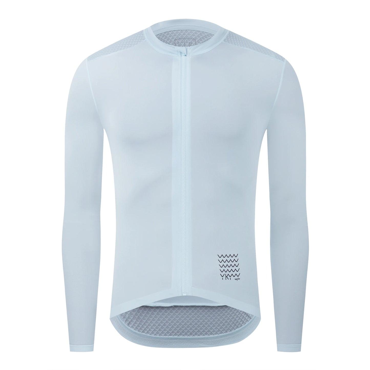YKYWBIKE Mens Long Sleeve Cycling Jersey Pro Team Jersey