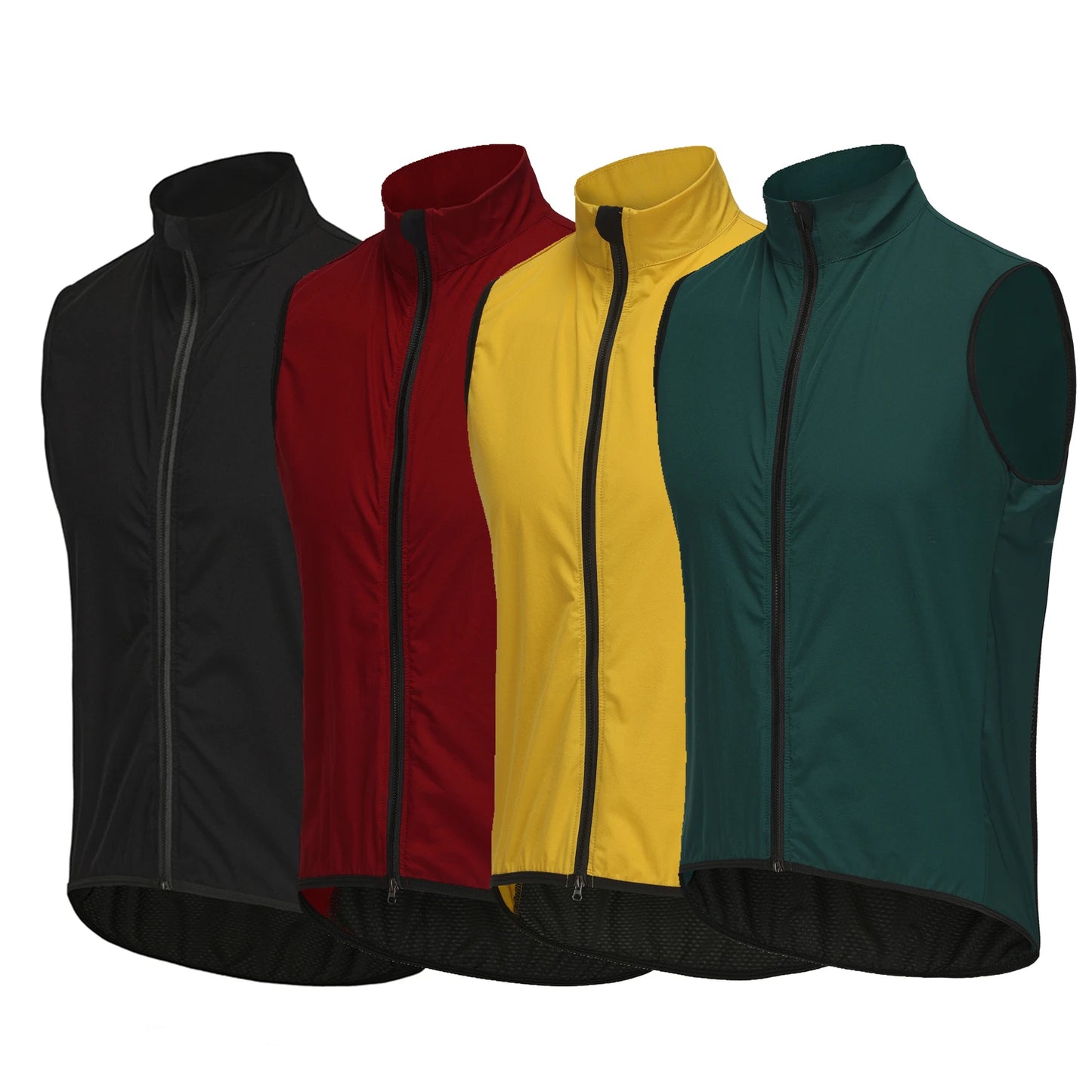Rsantce Windproof Waterproof Cycling Vest Jacket MTB Men