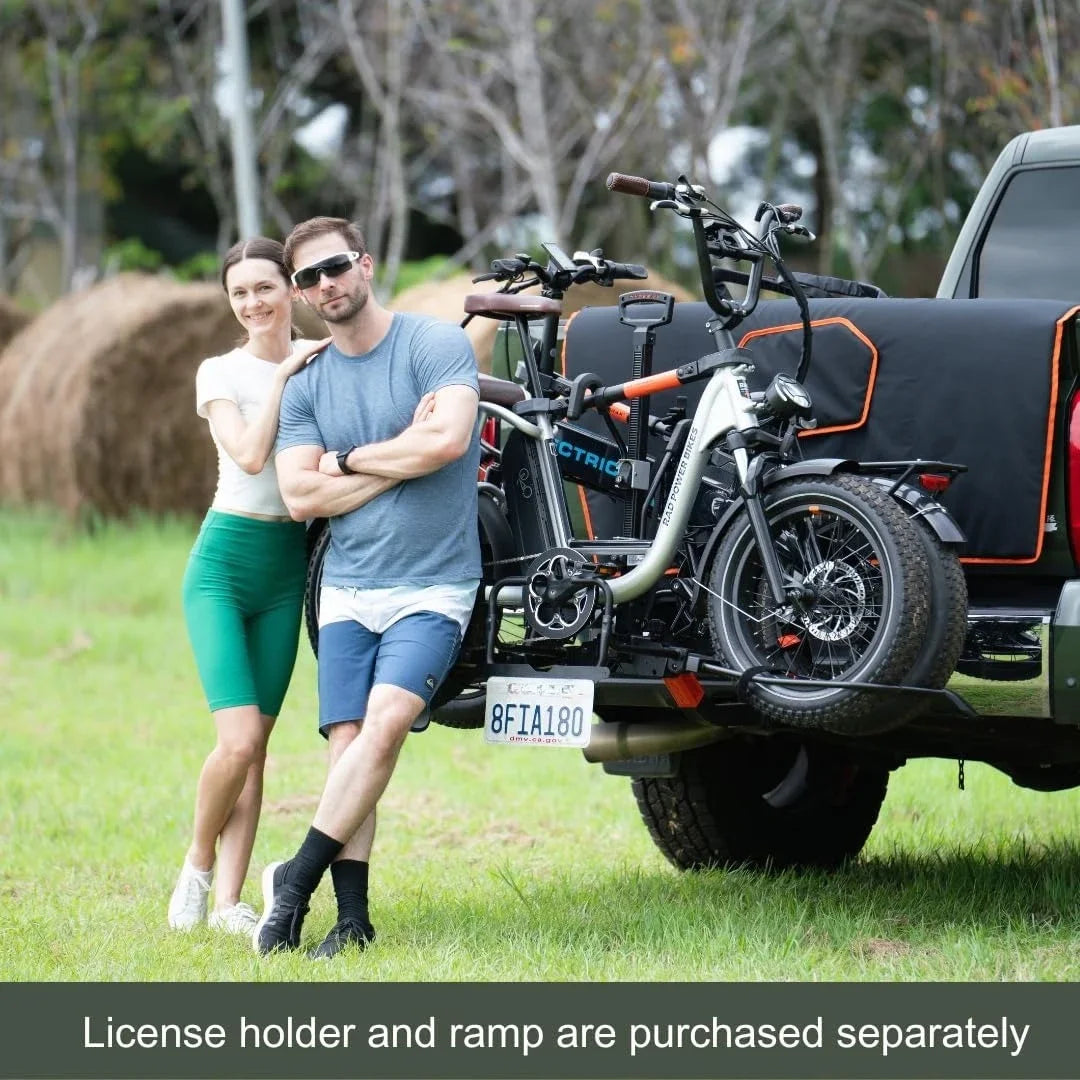 Hign Concerned Two Bike Hitch Mounted Platform Carrier