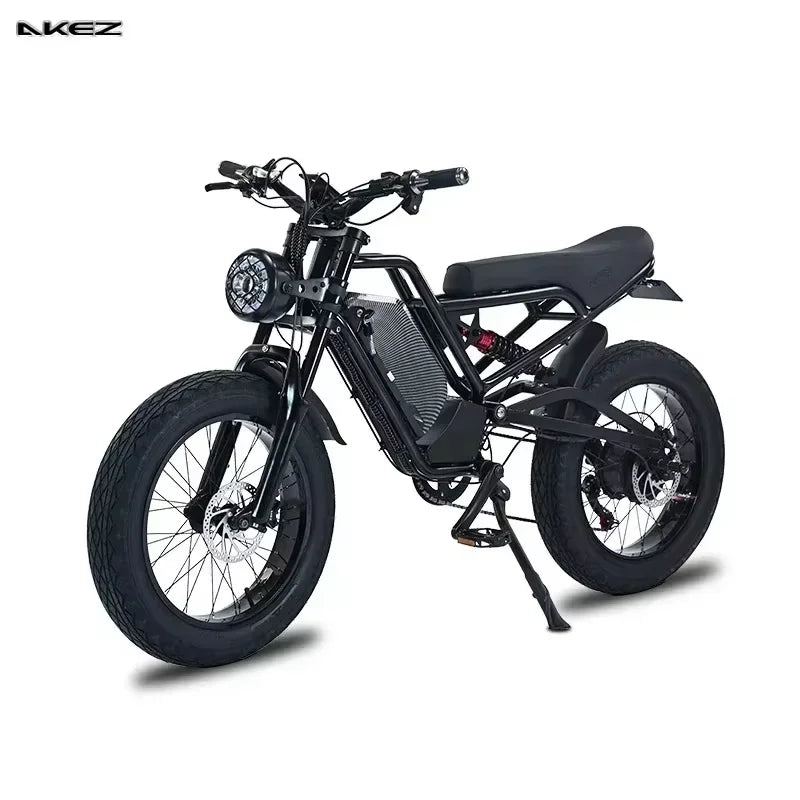 AKEZ 1500W Mountain Electric Bicycle With Removable Battery