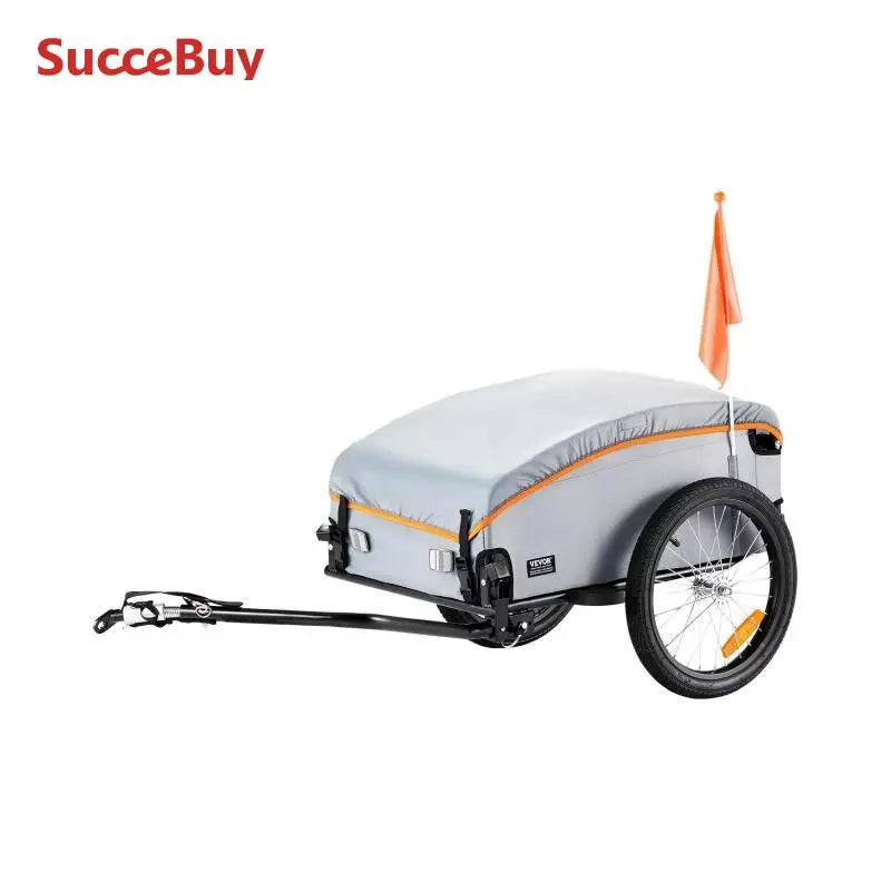 Hign-concerned 100lb Bike Cargo Trailer Foldable Wagon Cart