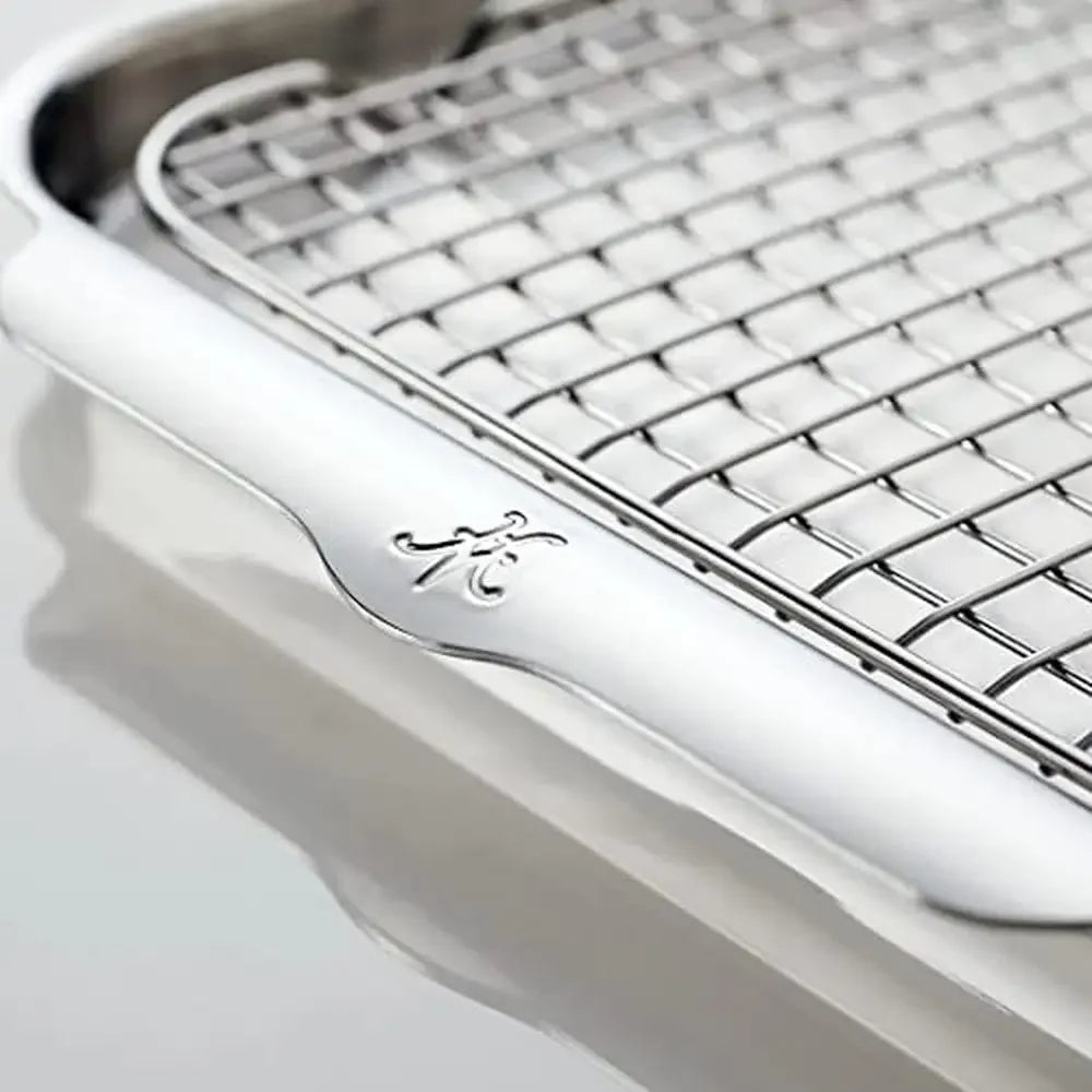 XMSJ Stainless Steel Baking Sheet Set 5 Piece Ovenware