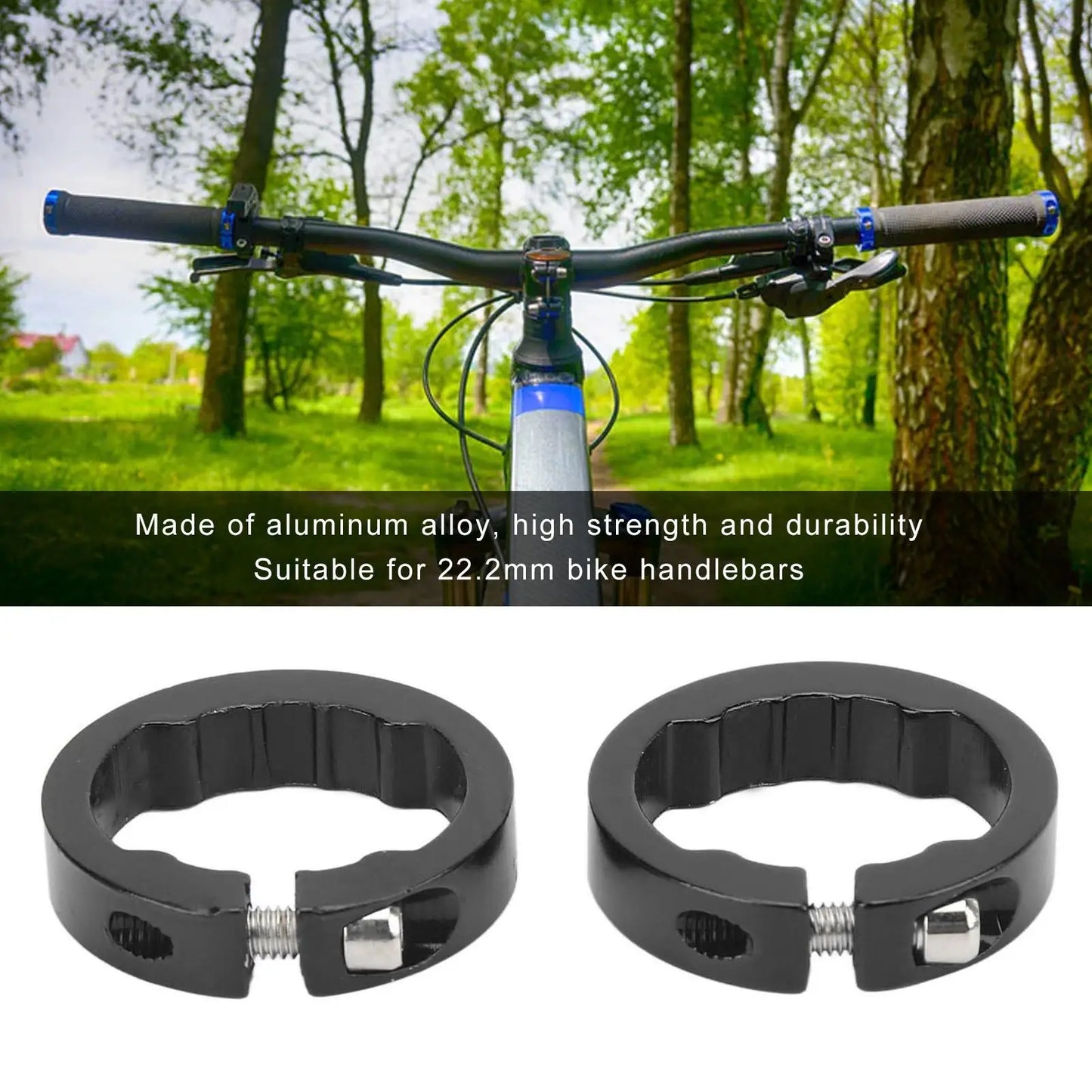 Hign-concerned High Strength Bike Handlebar Grip Lock Rings