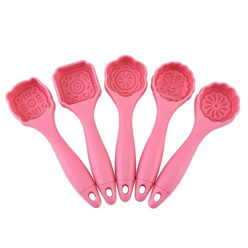Feature Mooncake Molds Portable Durable Reusable Nonstick