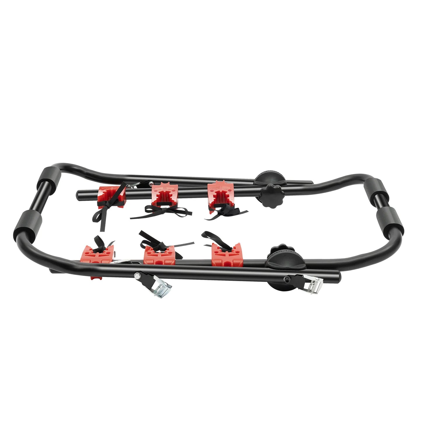 Foldable Car Trunk Bike Rack For 3 Bikes Trunk Mount