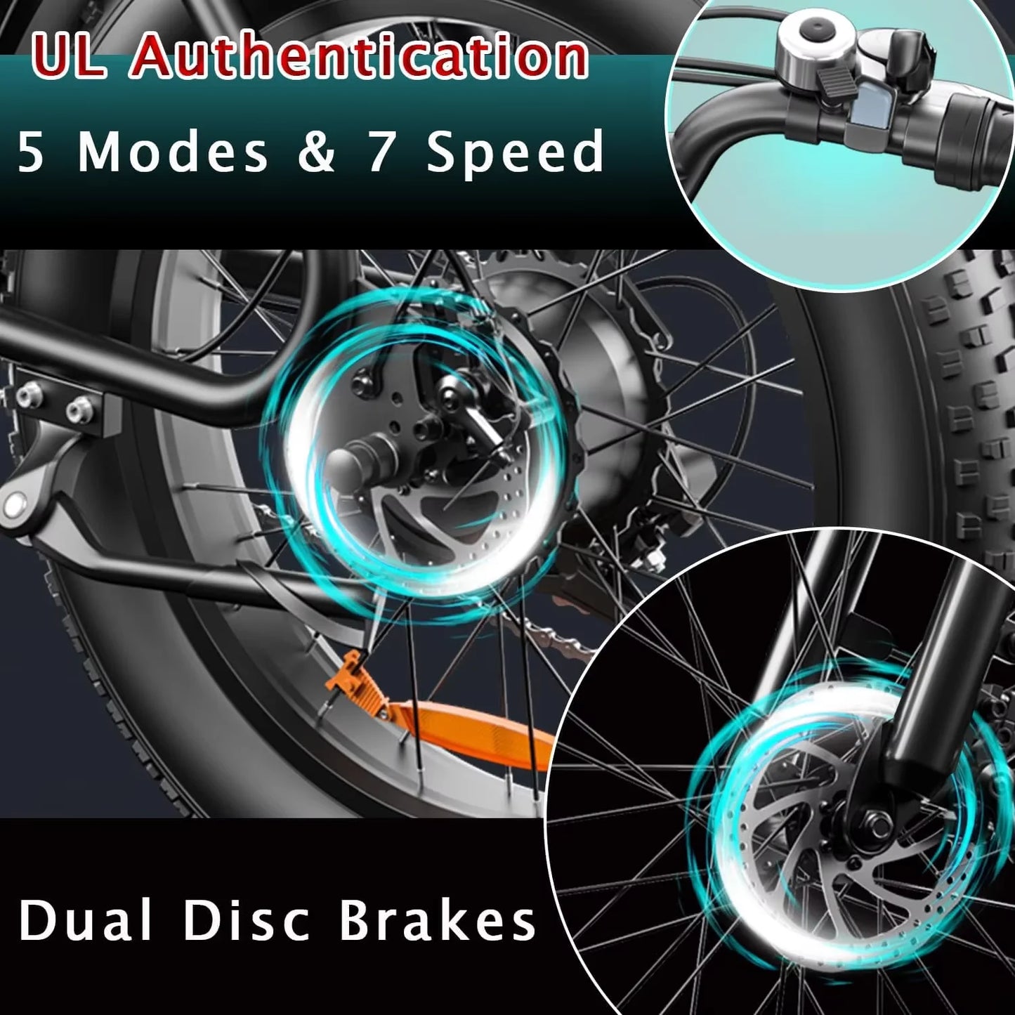 C91 2000W Dual Motor Ebike With Removable Battery Off Road