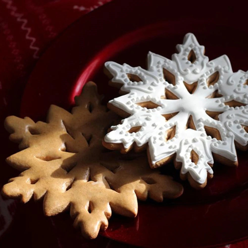 Hign Concerned ZK30 3D Snowflake Cake Mold Stainless Steel