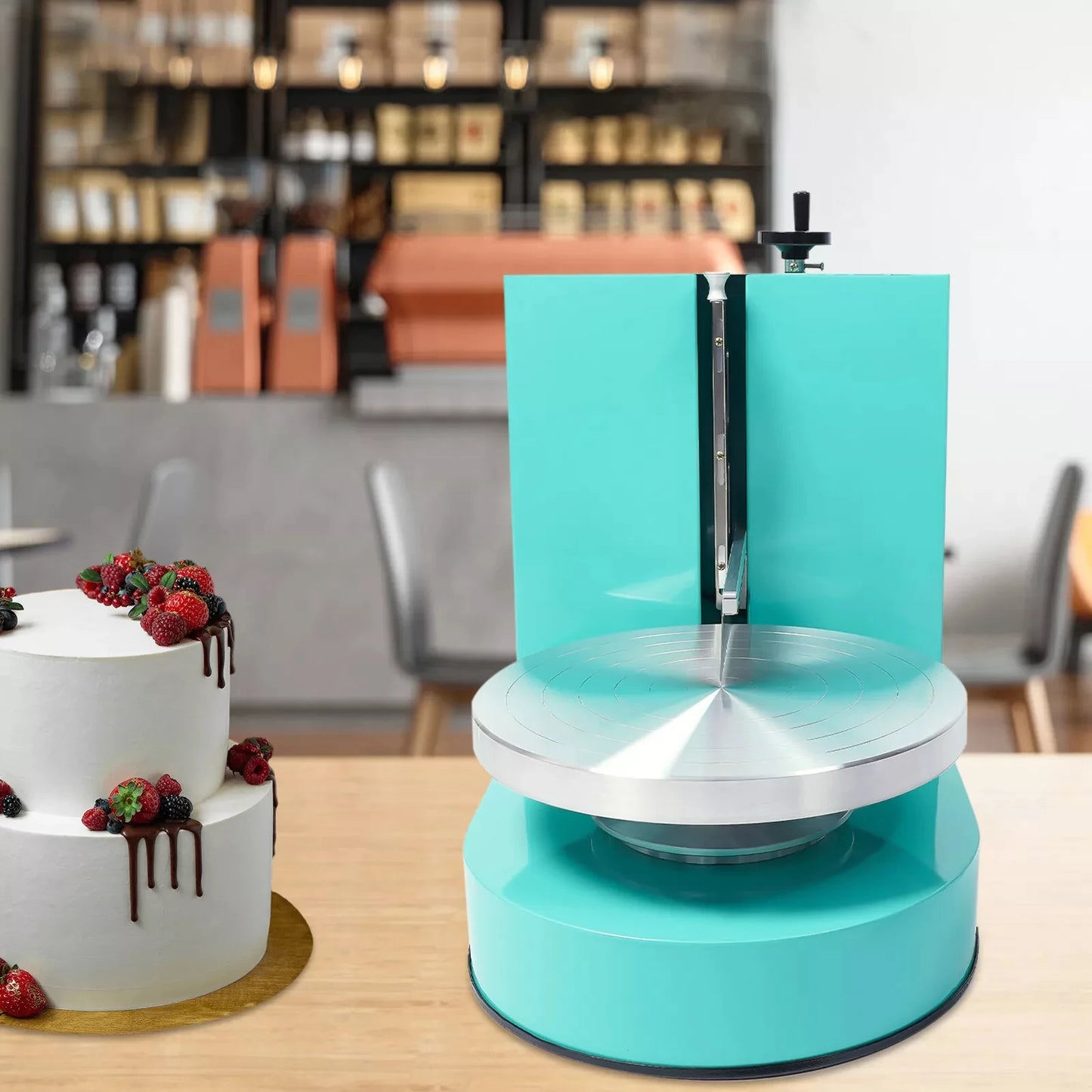 Hign-Concerned Cake Cream Spreading Machine For Cakes