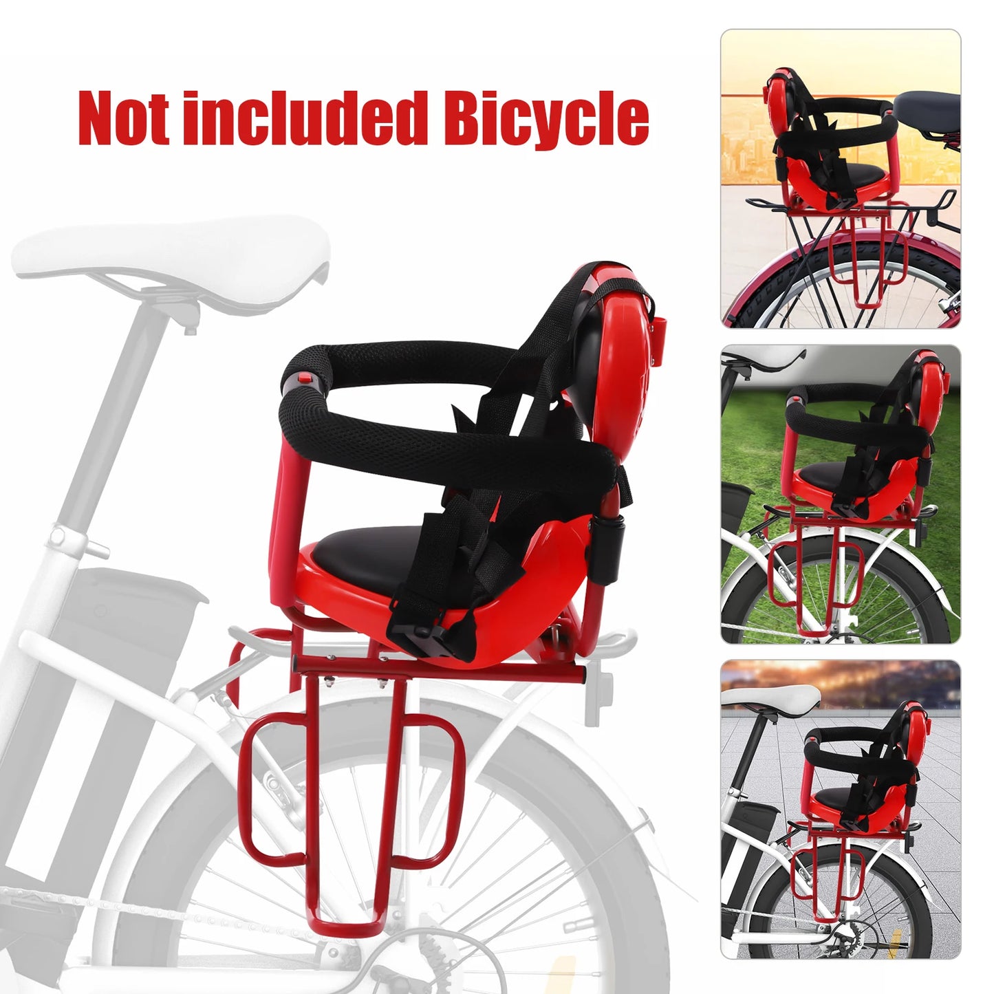 Hign-Concerned Rear Mounted Child Bicycle Seat Mountain Road