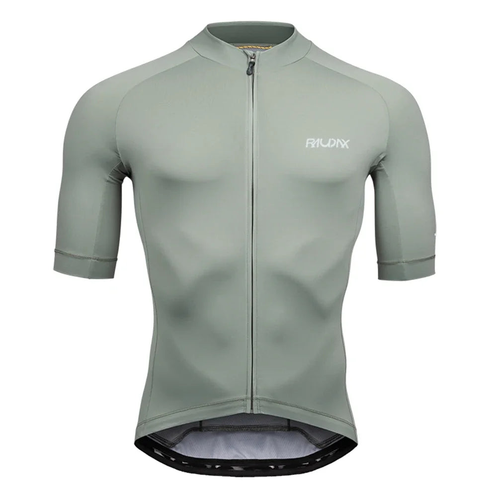 Raudax Cycling Jersey Unisex Short Sleeve Breathable Fabric