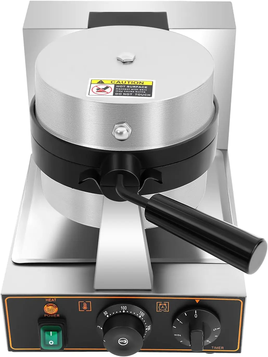 1000W Electric Burger Waffle Maker,Non-Stick Pans Hamburger Panini Press Baking Machine Sandwich Burger Press Breakfast & Ice Cr