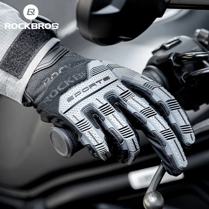 ROCKBROS Cycling Gloves Tactical Thickened Pad Shockproof