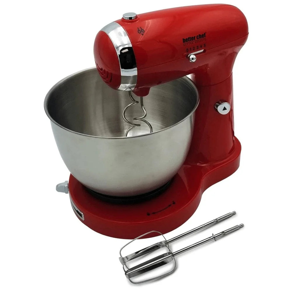 XMSJ 350W Stand Mixer 5 Speeds Dough Hooks Accessories