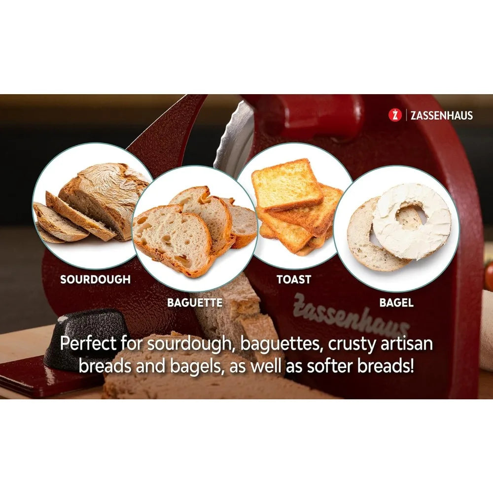 Hign Concerned Adjustable Bread Slicer For Uniform Slices