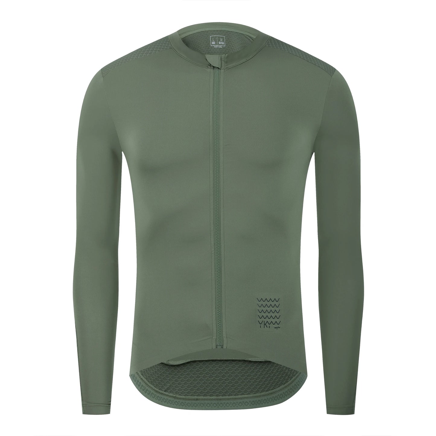 YKYWBIKE Mens Long Sleeve Cycling Jersey Pro Team Jersey