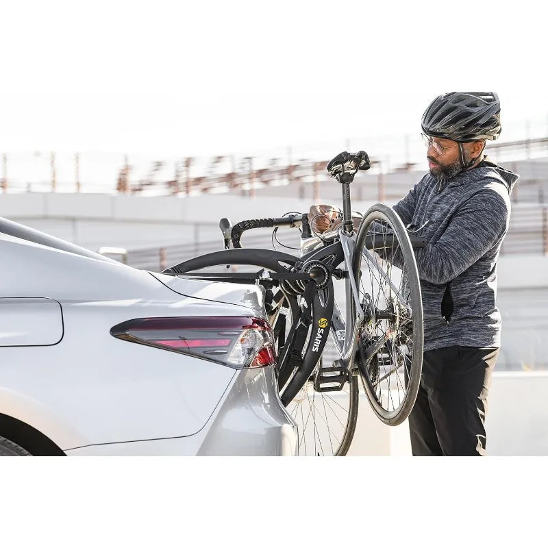 YTYIN Saris Bones Car Trunk Bike Rack For Two Bikes