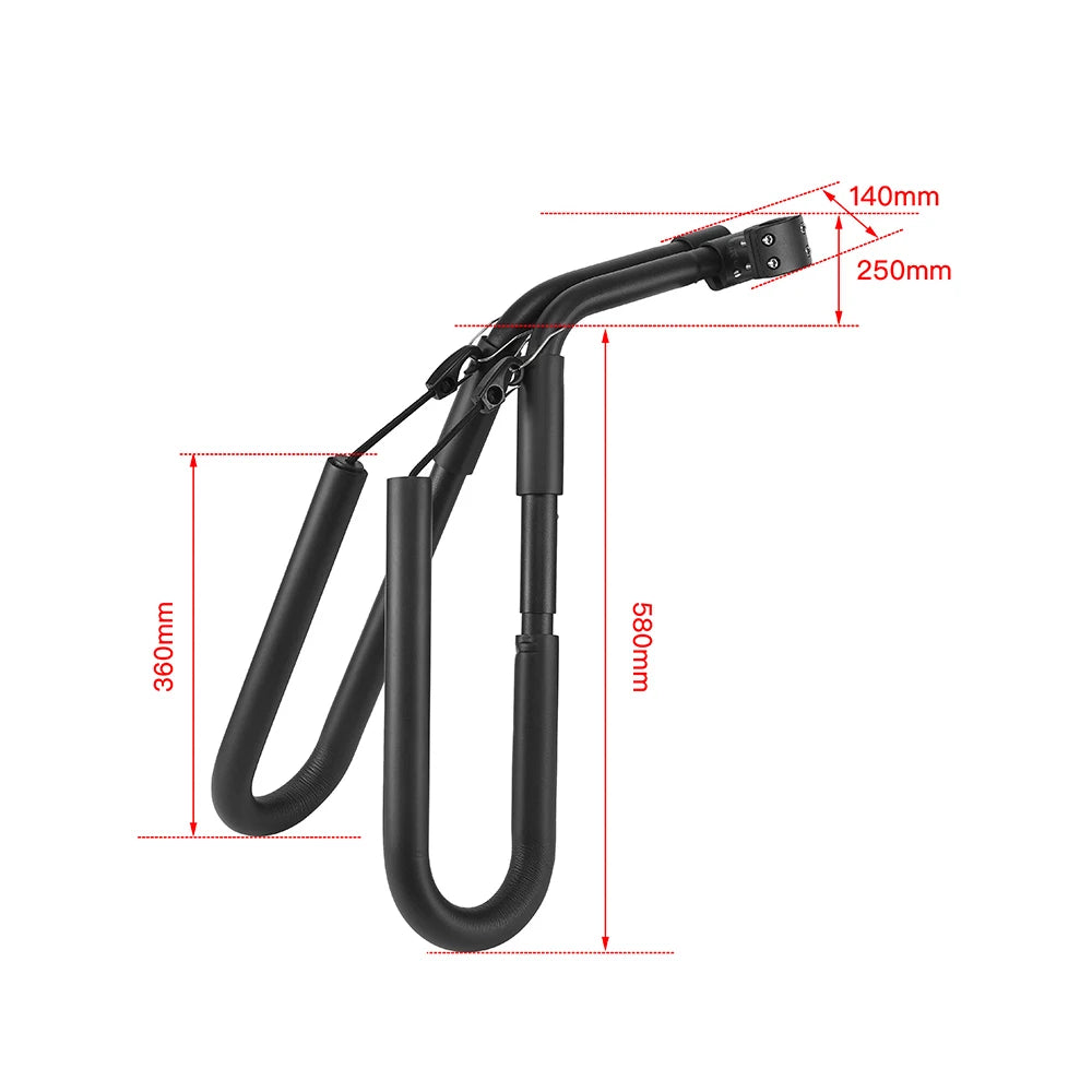 VGEBY Surfboard Rack Carrier Aluminum Board Holder For Cars
