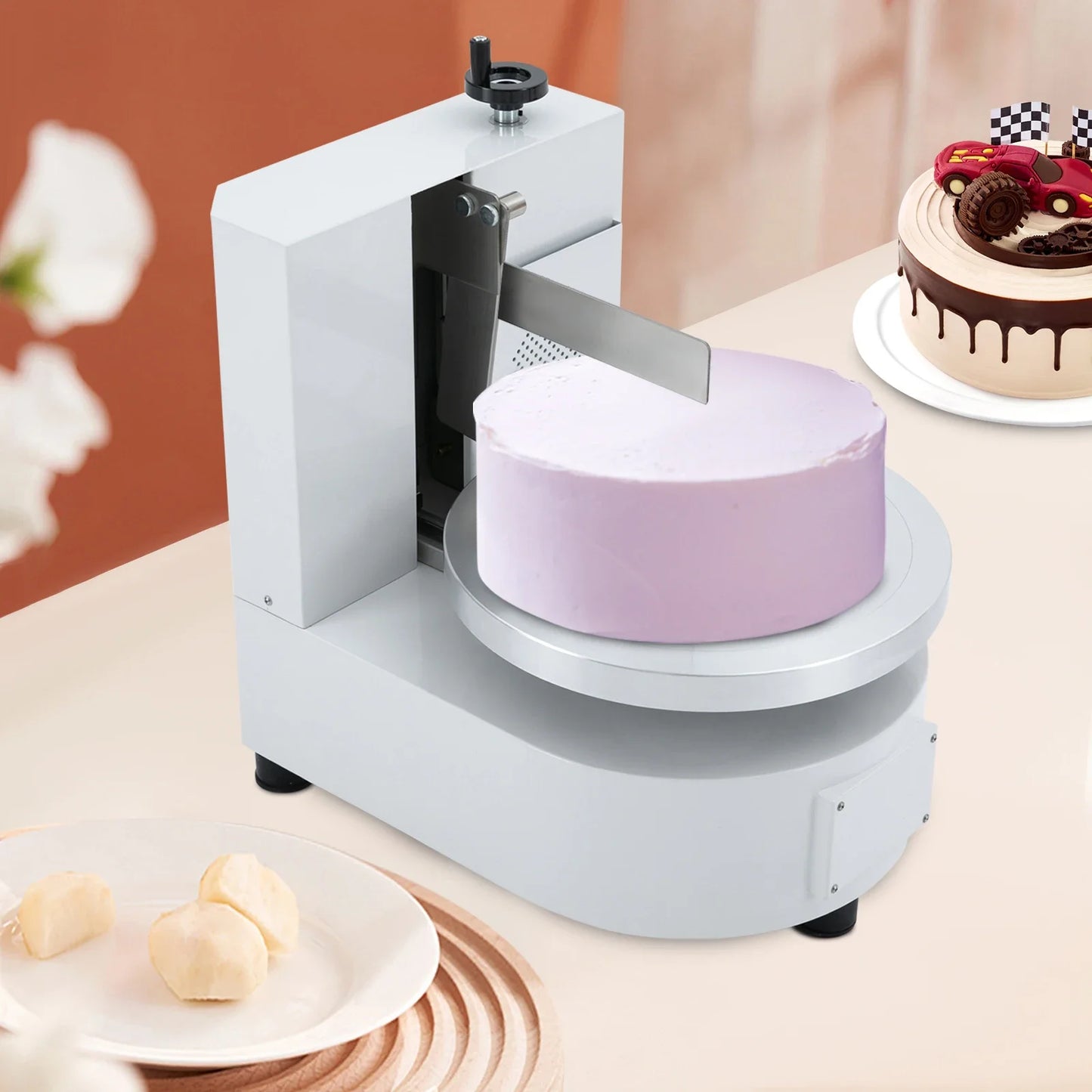 Cake Tools Cream Coating Machine For Professional Cakes