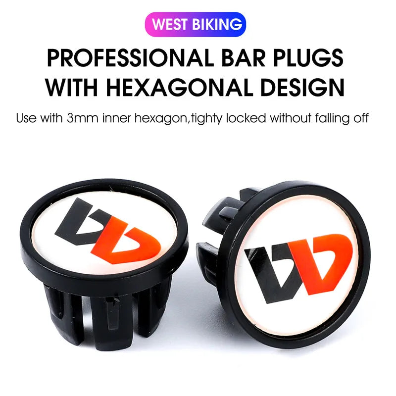 West Biking Geometric Pattern Handlebar Tape EVA PU
