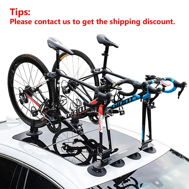 Rockbros Car Top Bicycle Rack Quick Install Roof Carrier