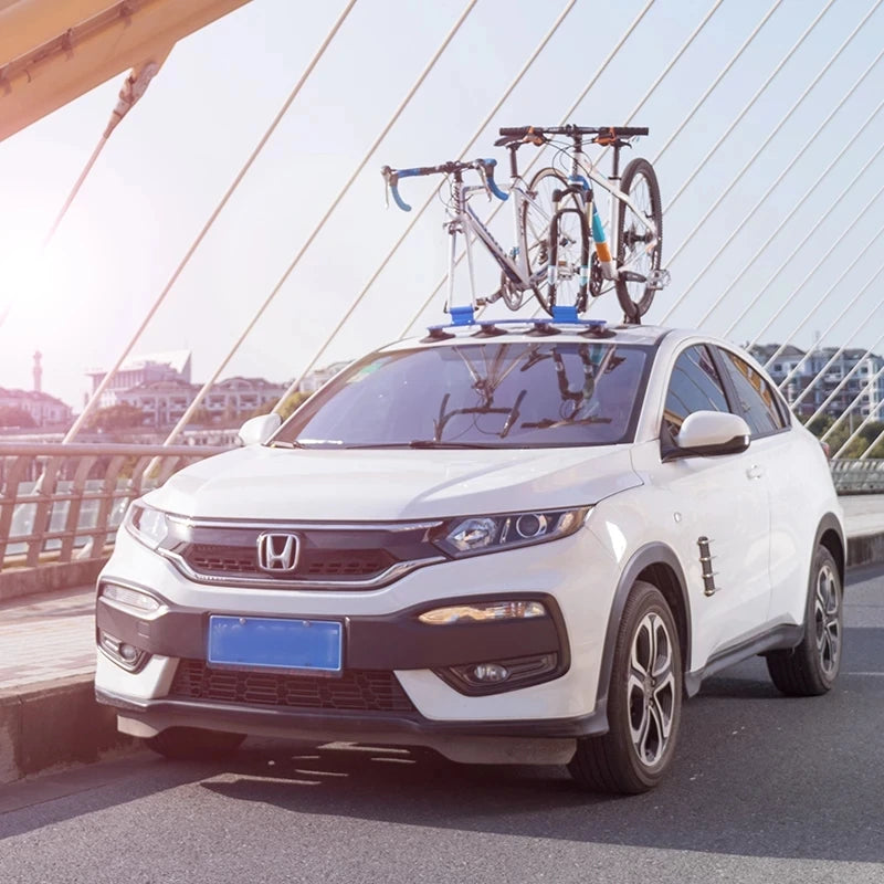 Rockbros Bicycle Car Rack Roof Top Carrier Suction Cup MTB