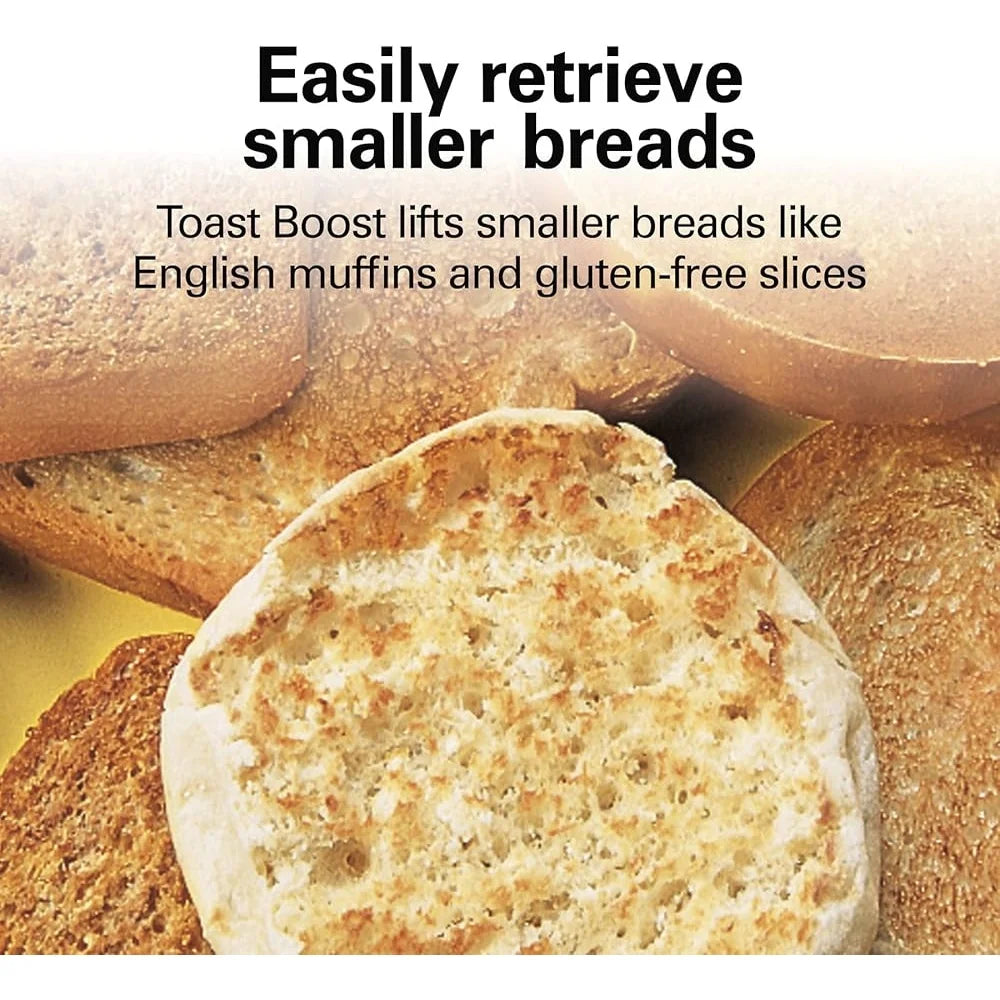 XMSJH 2 Slice Toaster Extra Wide Slots Shade Selector