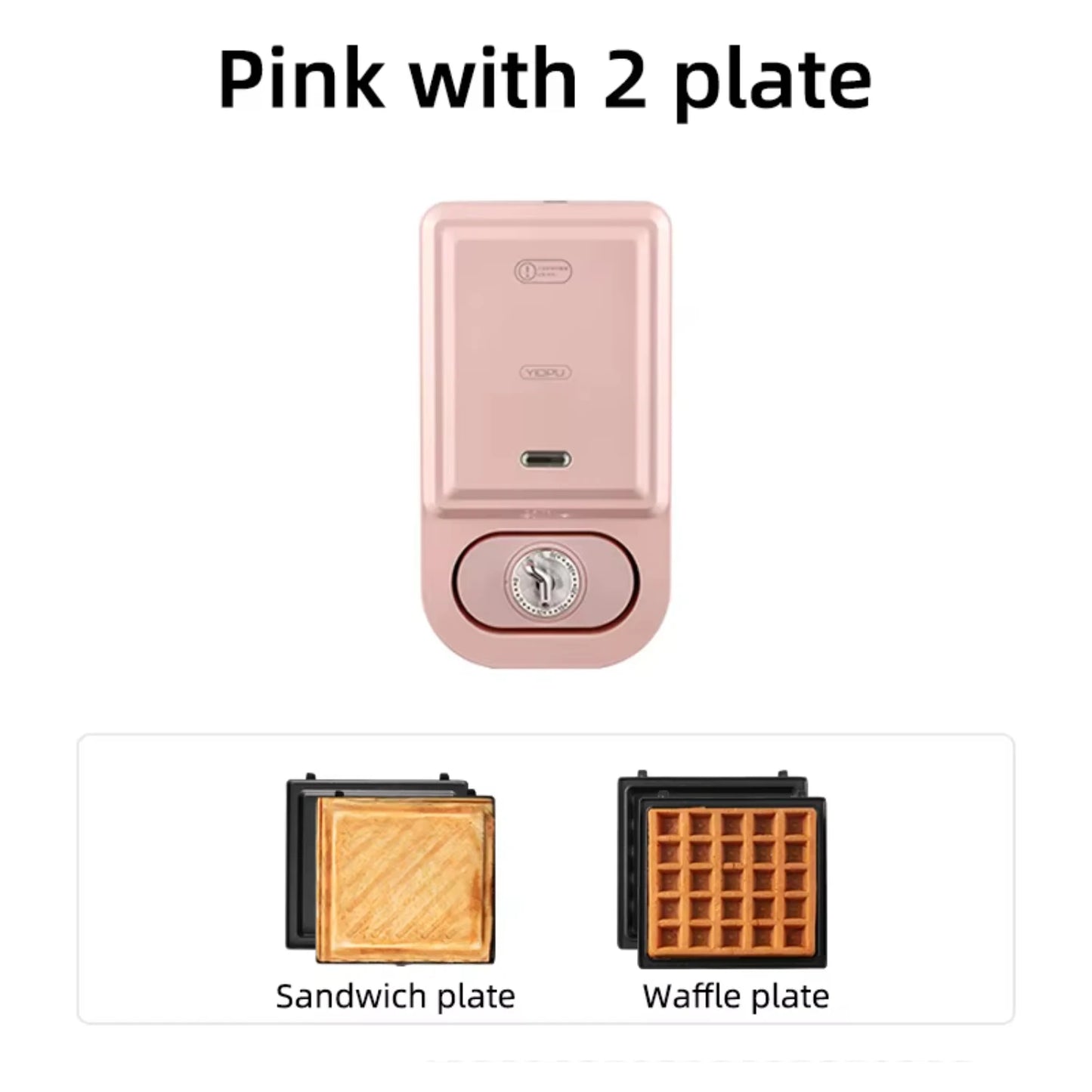 220V  Sandwich Maker Timed Multifunction Waffle Maker Cake Toaster Baking takoyaki Pancake Sandwichera Breakfast Machine