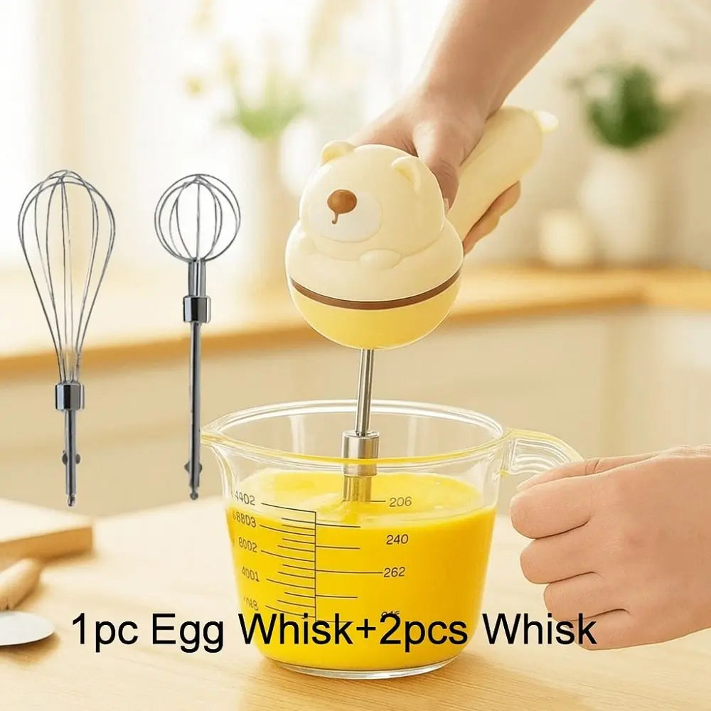 Hign Concerned Electric Egg Whisk Handheld Cordless Beater