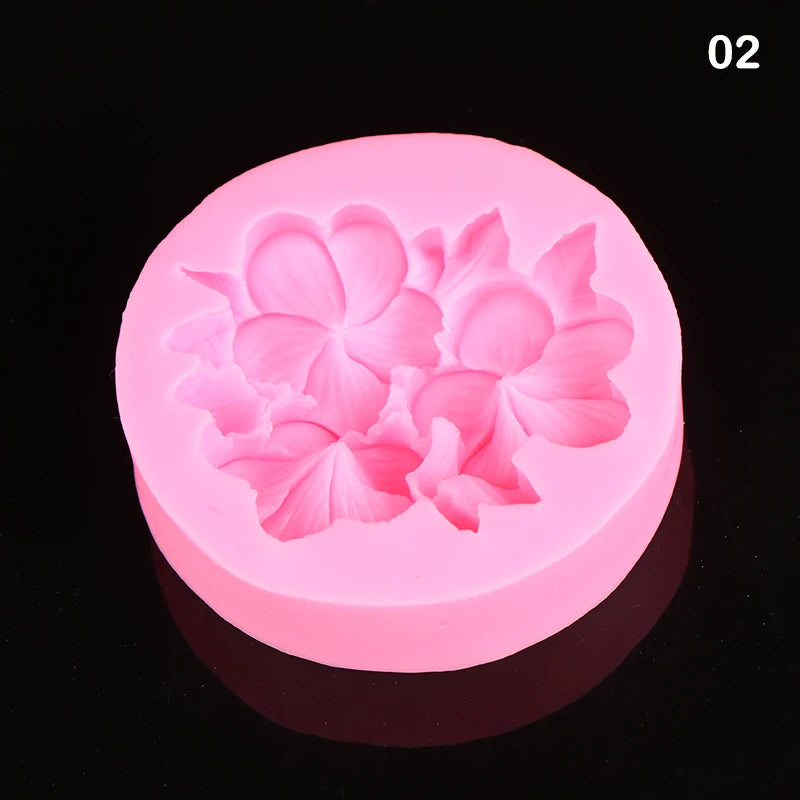 Cake Tools Flower Silicone Cake Mold Gardenia Plumeria