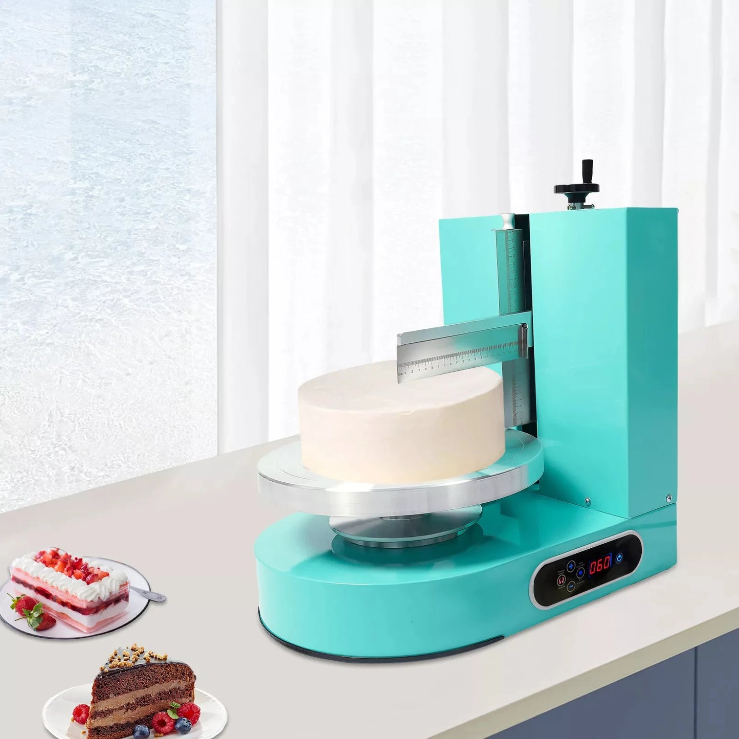 Hign-Concerned Cake Cream Spreading Machine For Cakes