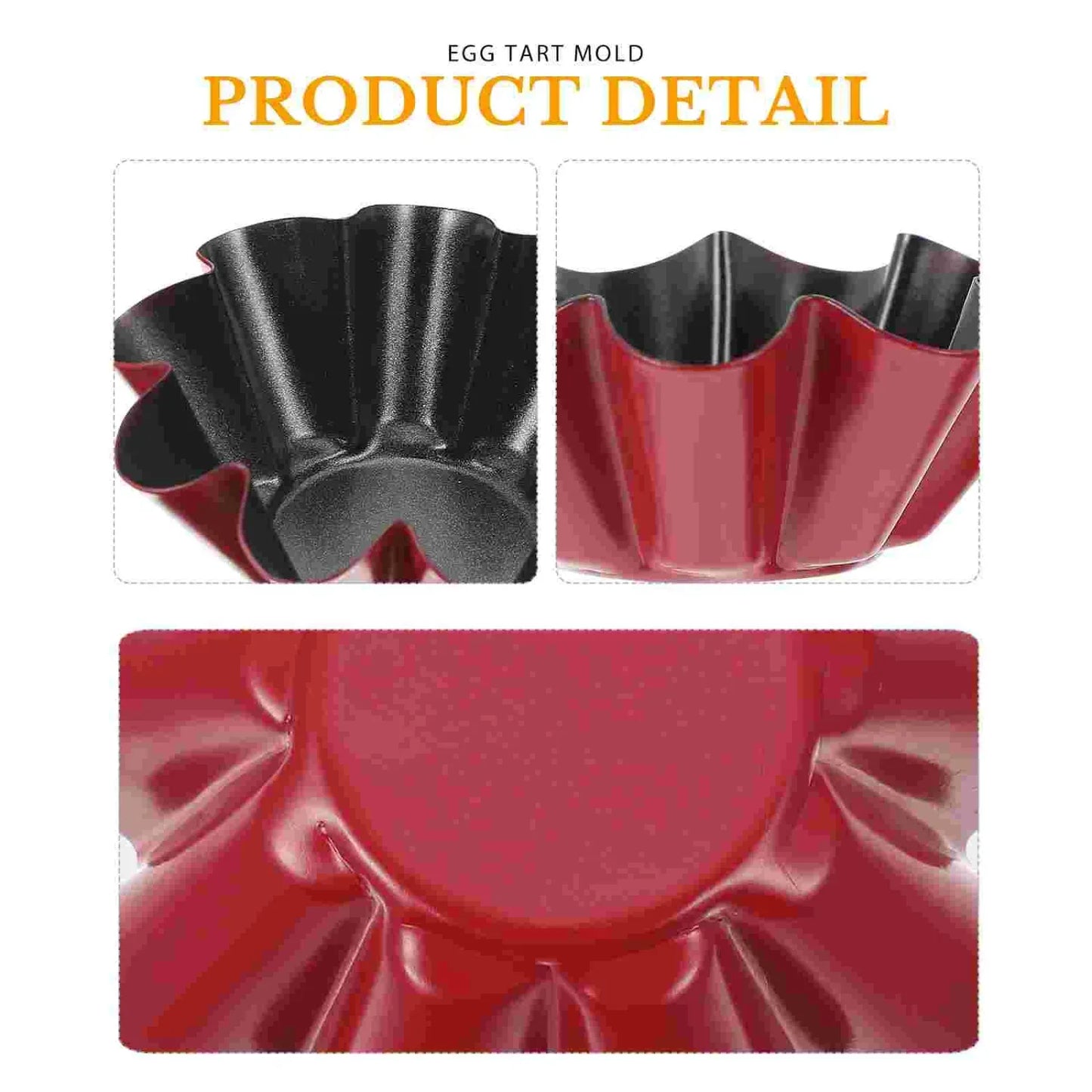 Nonstick Tart Pan Quiche Flan Bakeware Mold Stainless Steel