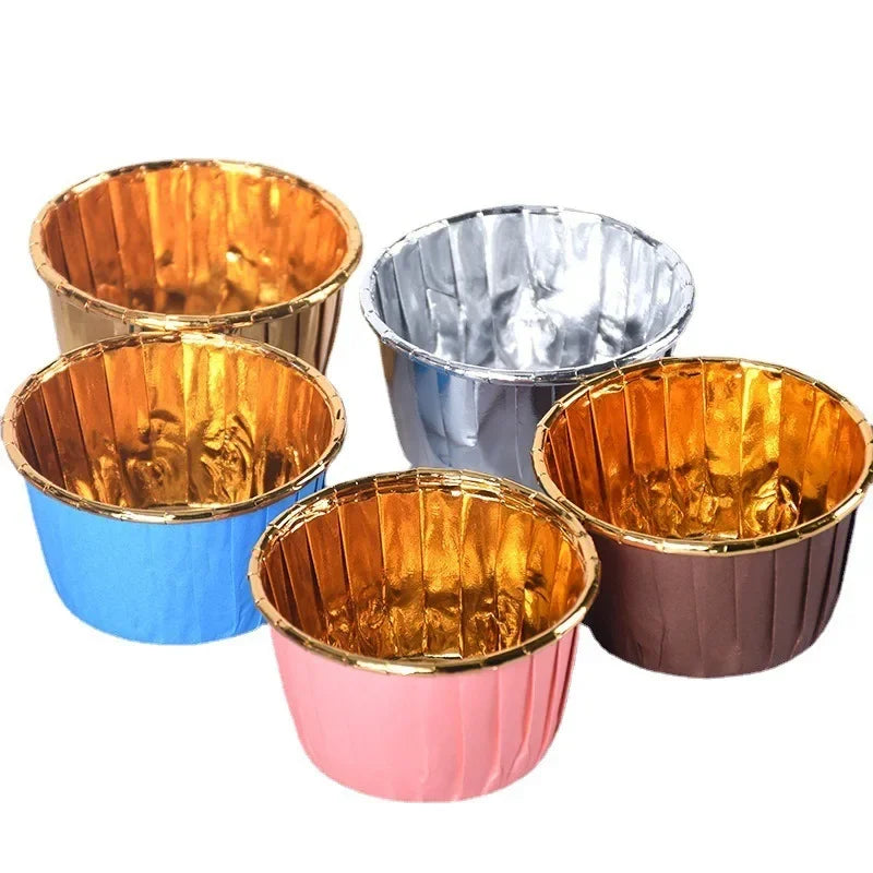 Dessert Tools Party Wrappers Cupcake Liners Set 50pcs