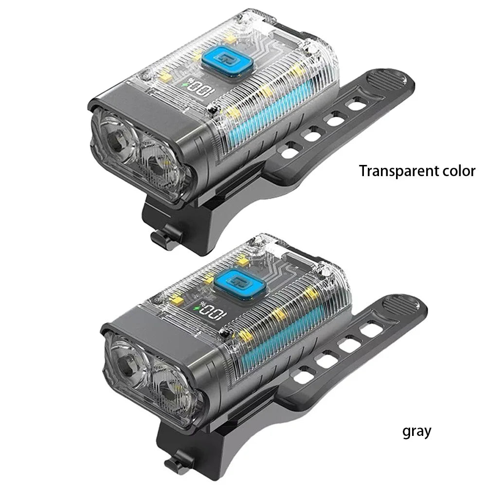 Hign-concerned LED Bicycle Front Light Rechargeable IPX4