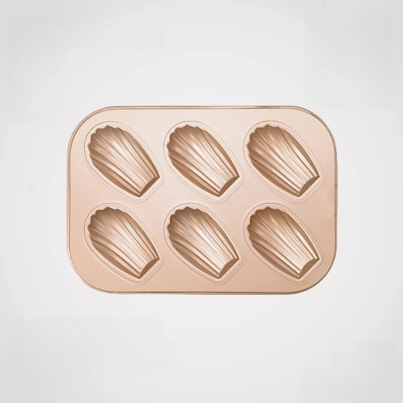 Others Cartoon Nonstick 6 Cavities Baking Mold for Oven Use