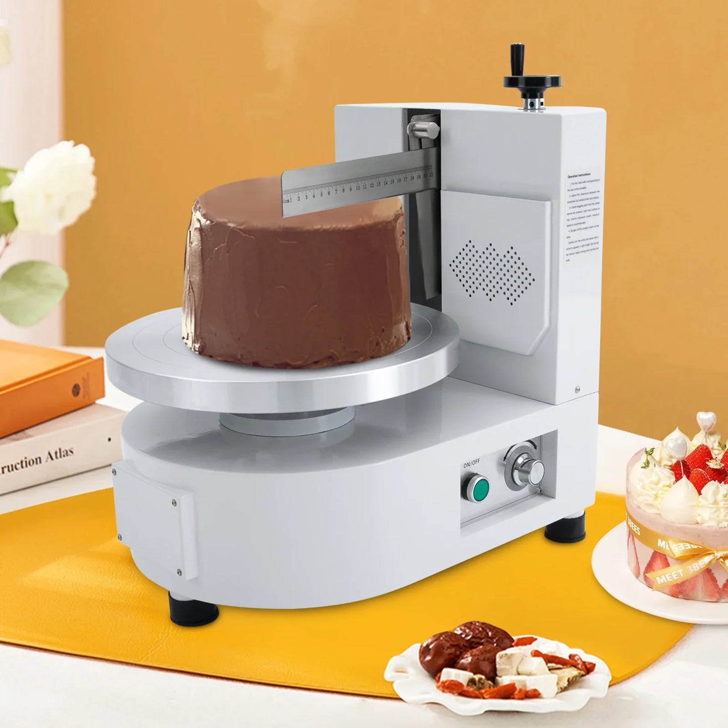 Cake Tools Cream Coating Machine For Professional Cakes
