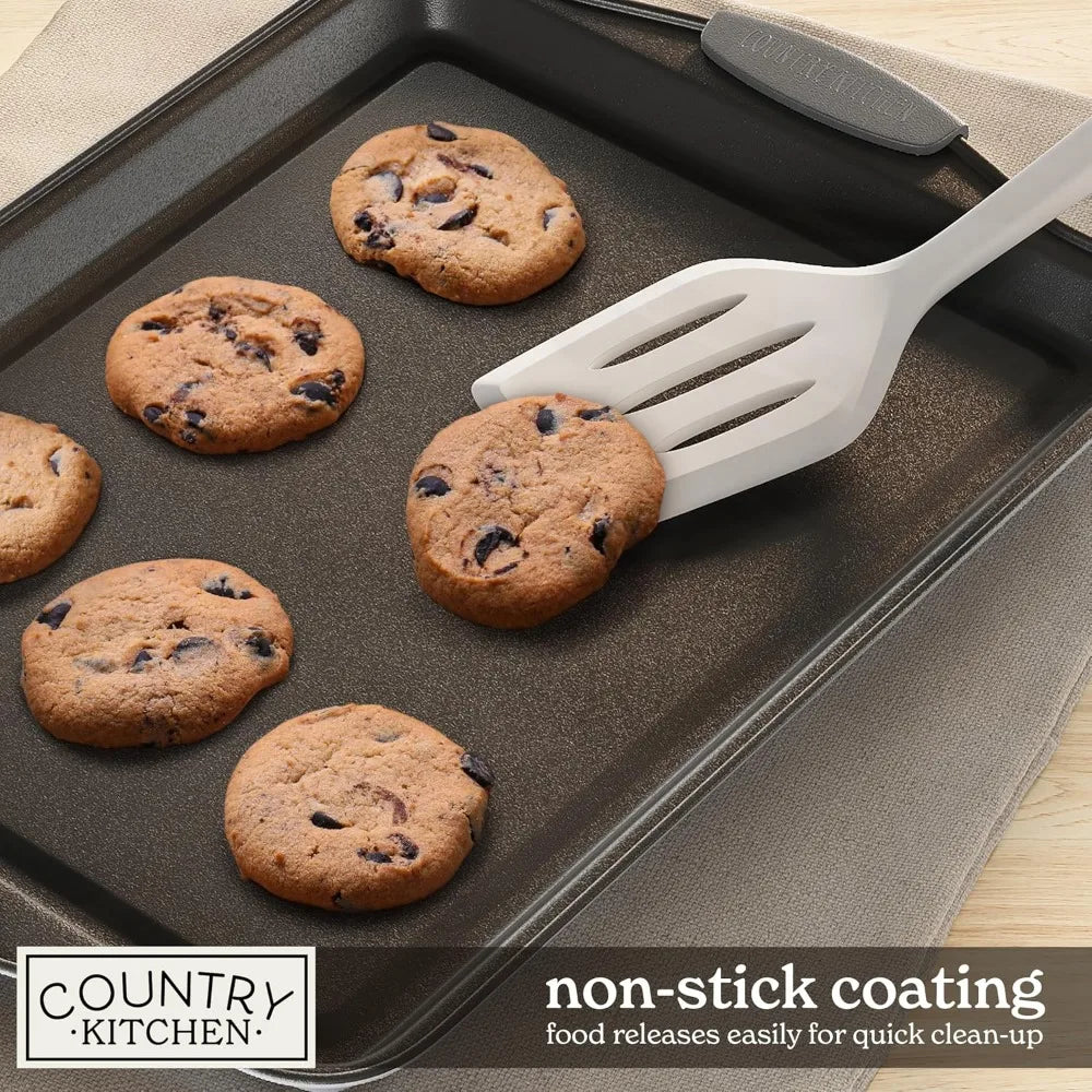 Nonstick Stackable Bakeware Set Heavy Duty Easy Release