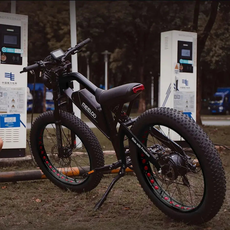 MEELOD XT600DL Dual 1000W Electric Fat Tire Mountain E Bike