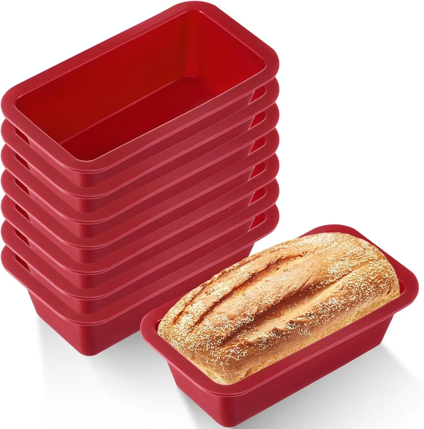 Choice Silicone Baking Molds Nonstick Rectangle Pans Set