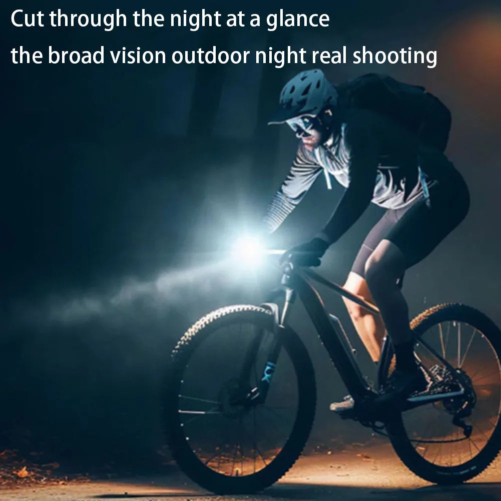 APWIKOGERH LED Bike Front Light IPX4 Waterproof Rotating