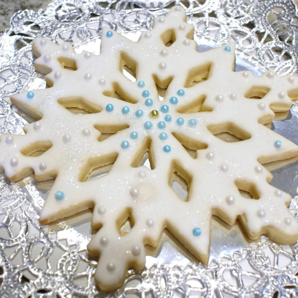 Hign Concerned ZK30 3D Snowflake Cake Mold Stainless Steel