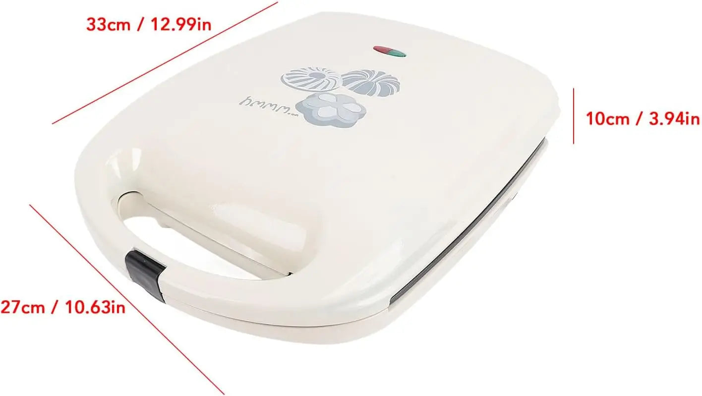 Iosn Pancake Maker 1000W 8 Hole Double Sided Heating Machine
