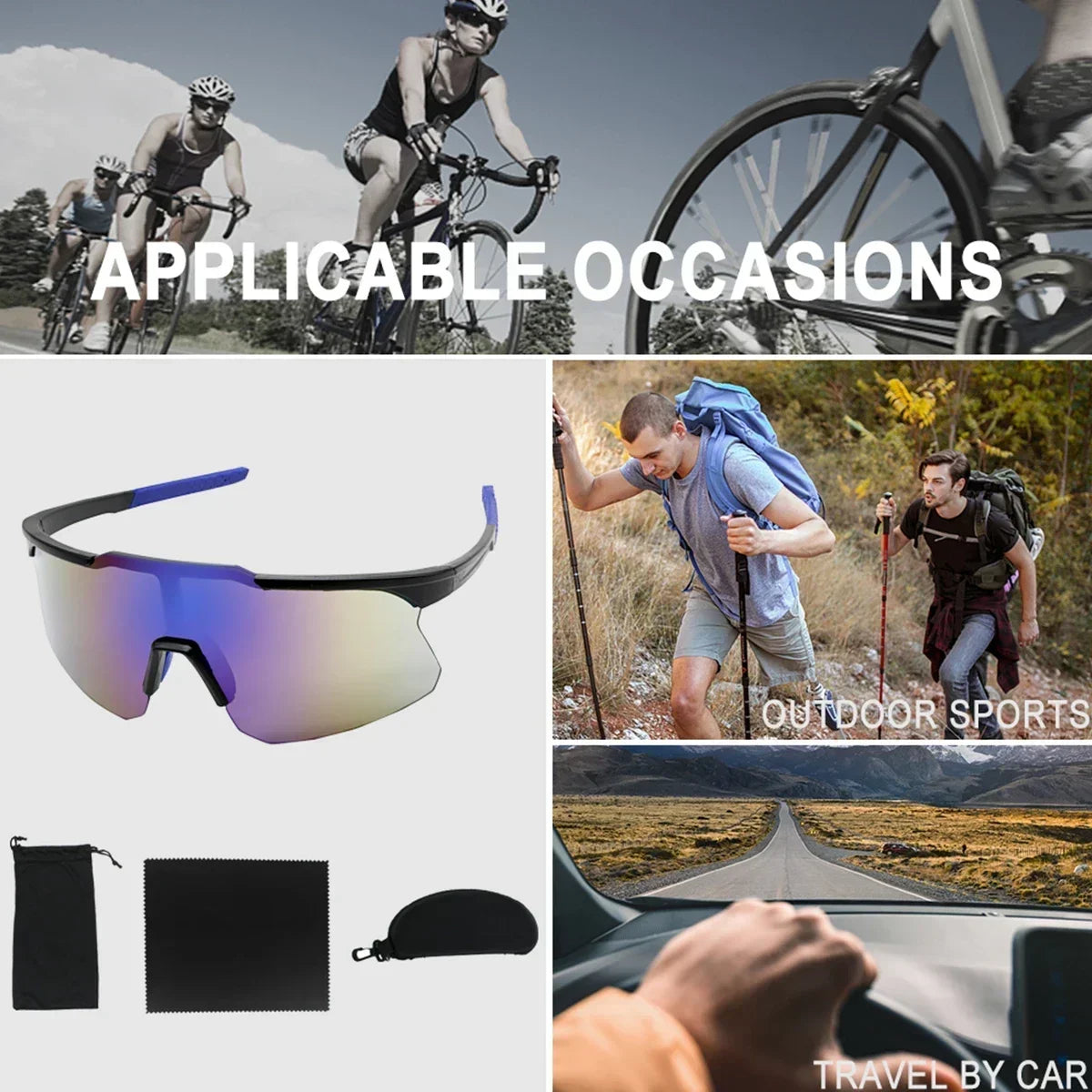 Riding Cycling Sunglasses MTB Glasses Outdoor Eyewear