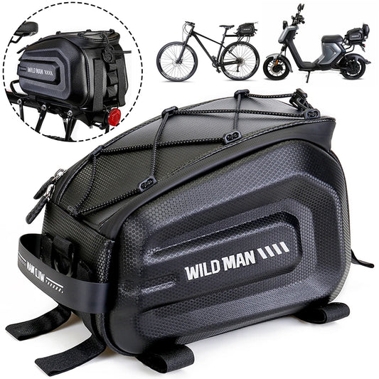 APWIKOGER EVA Rear Seat Bike Bag Multifunction Waterproof