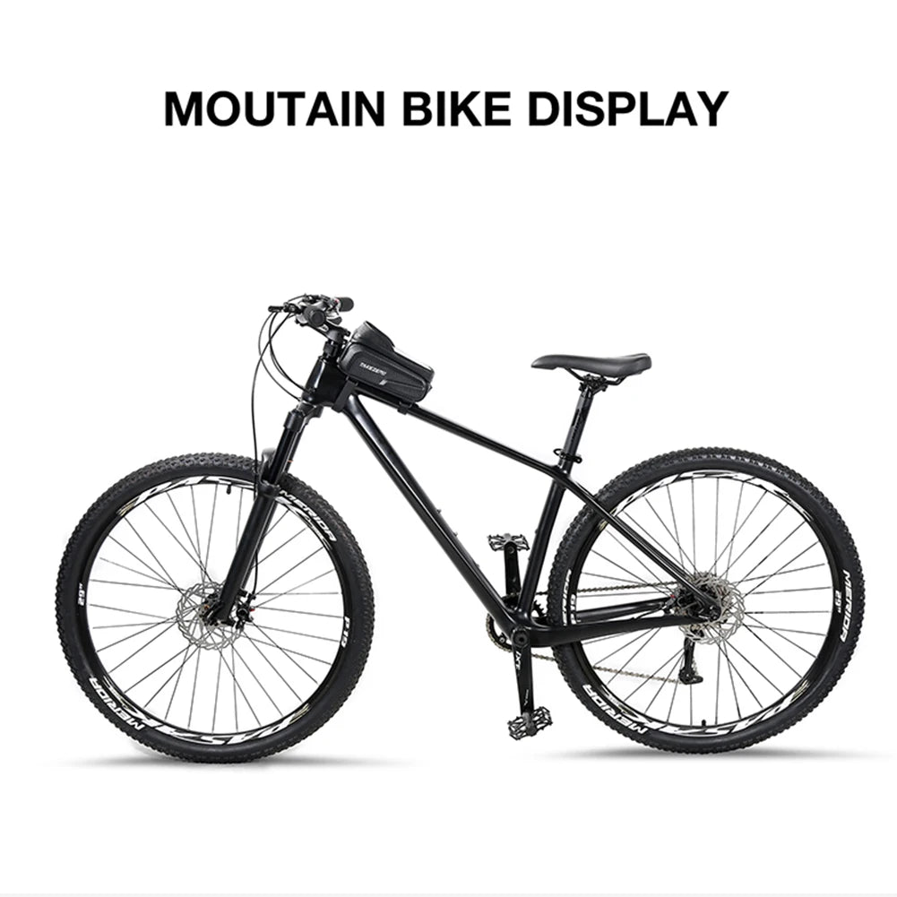 Function Waterproof Hard Shell Bicycle Bag Phone Holder