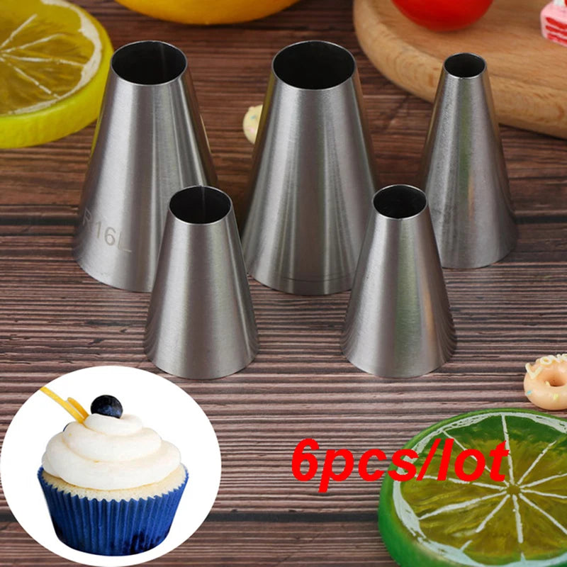 Cake Tools Decorating Tip Stainless Steel Piping Nozzles