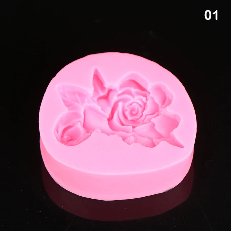 Cake Tools Flower Silicone Cake Mold Gardenia Plumeria